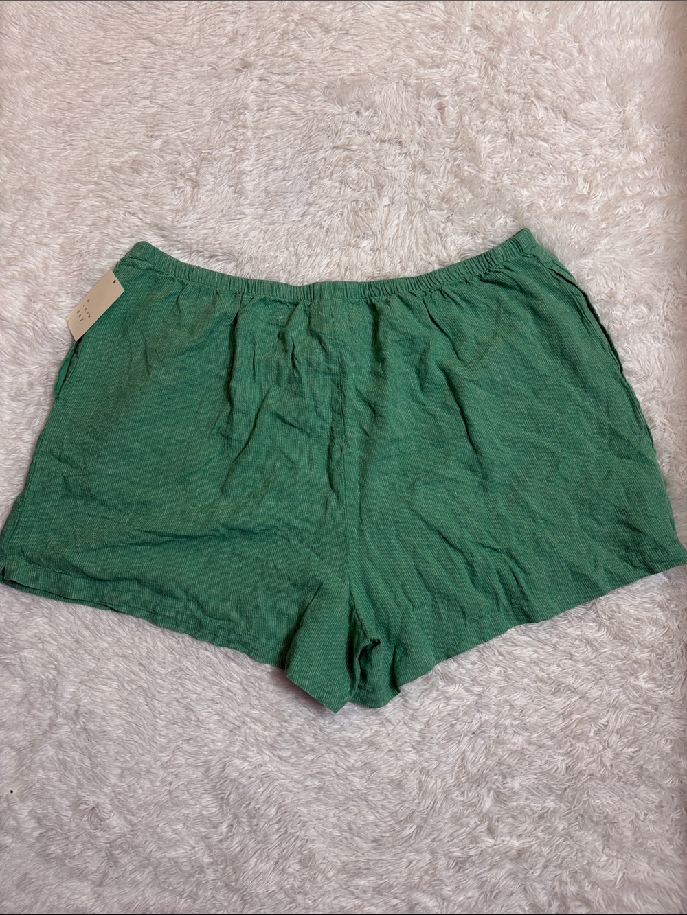 NWT A New Day Green Pull On Shorts Size 2X - Picture 6 of 13